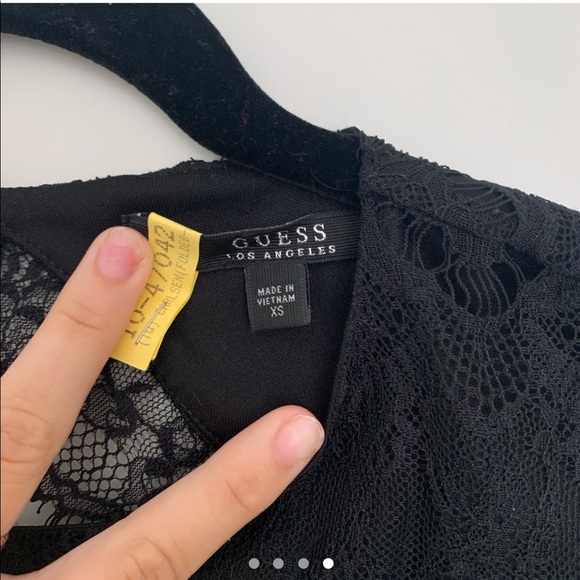 Guess Lace black & backless dress! - Picture 4 of 4
